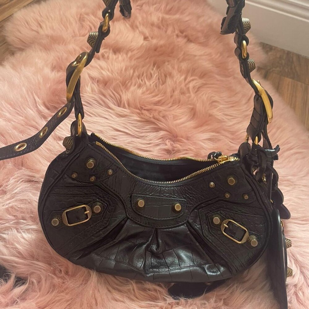 Balenciaga Leather Shoulder Bag XS 2023